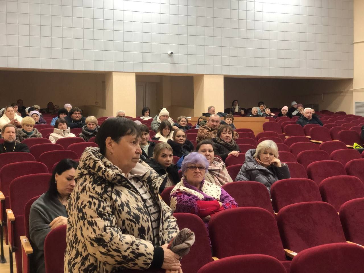 Встреча с жителями Раздольненского территориального отдела.