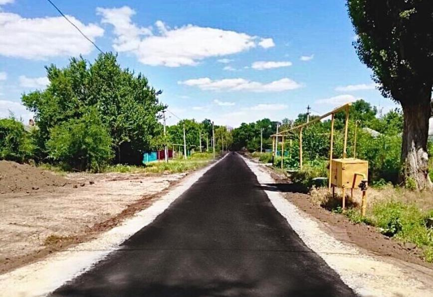 Ремонт пешеходной зоны по улице Гагарина в поселке Горьковский Новоалександровского городского округа Ставропольского края.