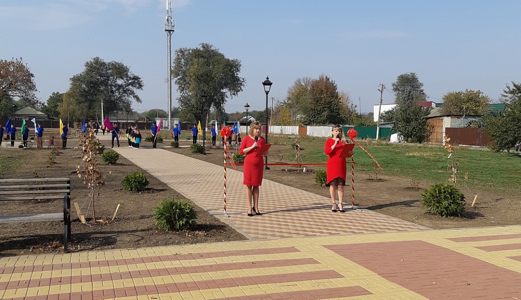 Благоустройство парковой зоны по улице Ветеранов.