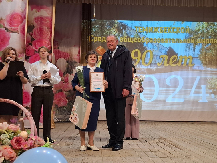 Юбилей школы - праздник всего поселка. Юбилей школы - праздник всего поселка.