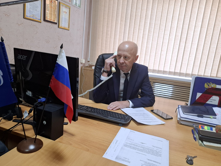 Председатель Совета депутатов Новоалександровского муниципального округа провел прием граждан в местной общественной приемной. Председатель Совета депутатов Новоалександровского муниципального округа провел прием граждан в местной общественной приемной.