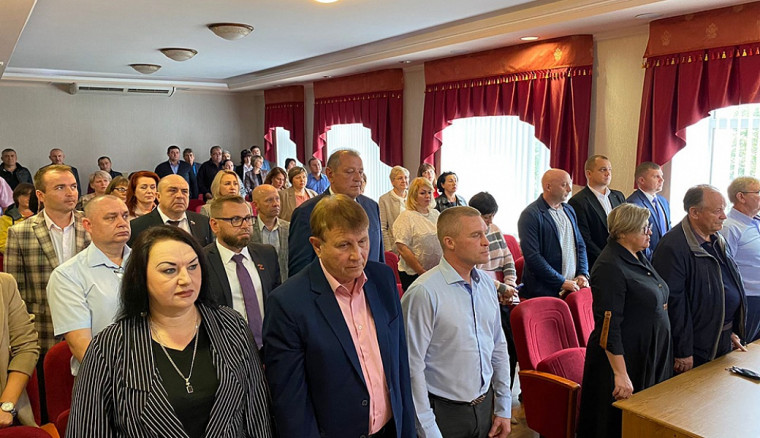Анатолий Жданов принял участие в первом заседании Совета депутатов Новоалександровского городского округа Ставропольского края второго созыва. Анатолий Жданов принял участие в первом заседании Совета депутатов Новоалександровского городского округа Ставропольского края второго созыва.