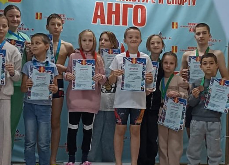 Открытое окружное первенство по плаванию. Открытое окружное первенство по плаванию.