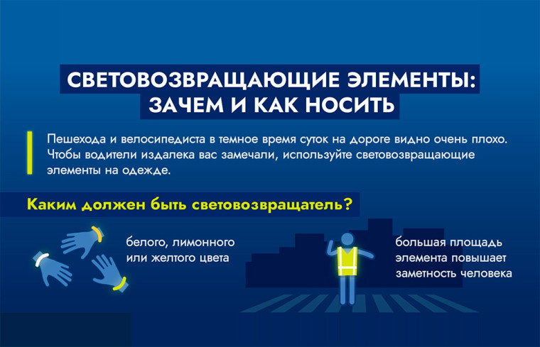 Внимание пешеходы! «Светоотражатели» необходимы для вашей безопасности!. Внимание пешеходы! «Светоотражатели» необходимы для вашей безопасности!.